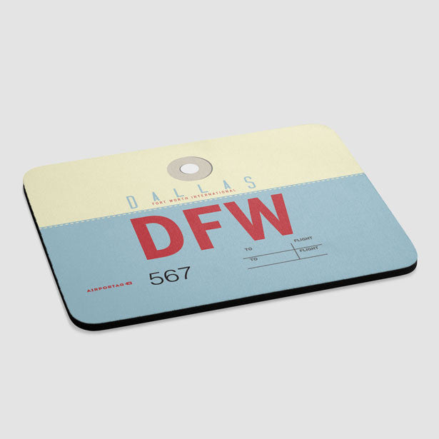DFW - Mousepad - Airportag