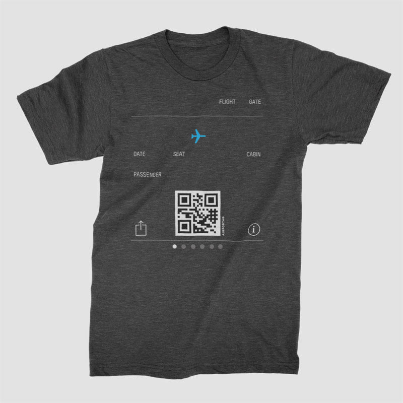 Digital Boarding Pass - T-Shirt airportag.myshopify.com