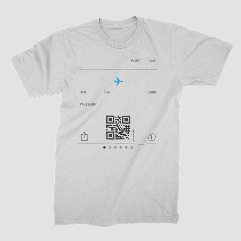 Digital Boarding Pass - T-Shirt airportag.myshopify.com