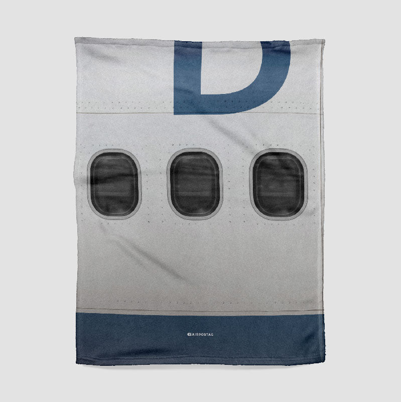 DL Plane Window - Blanket