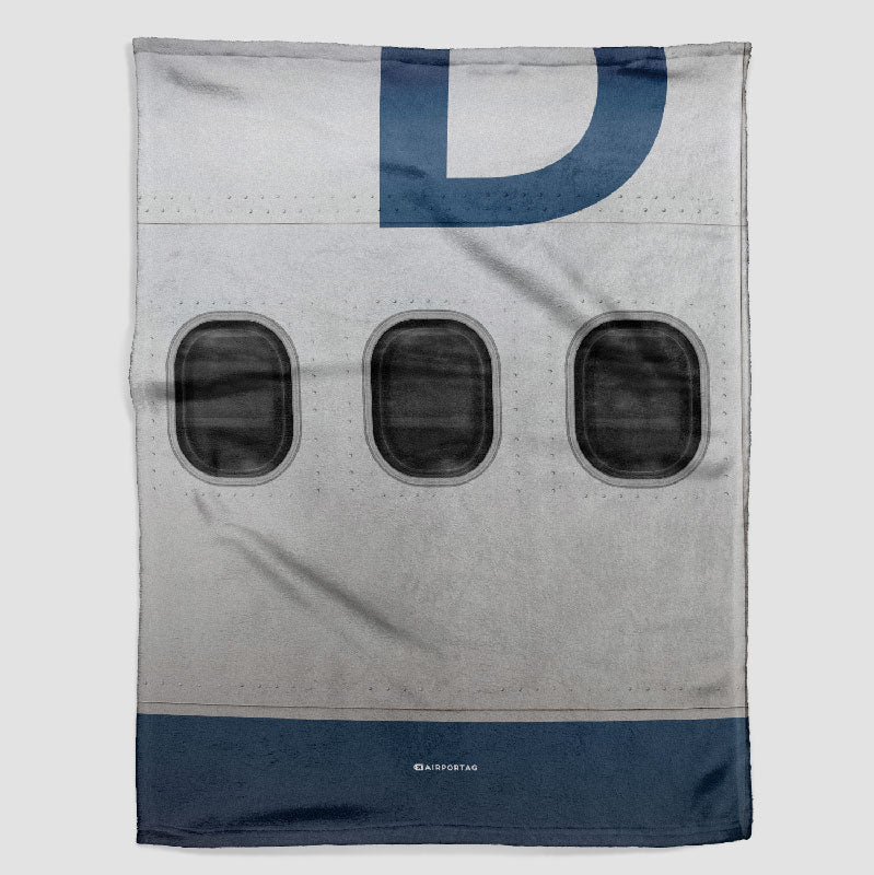 DL Plane Window - Blanket
