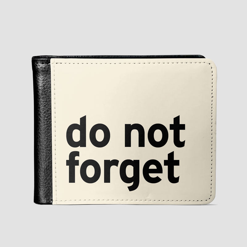 Do Not Forget - Men's Wallet