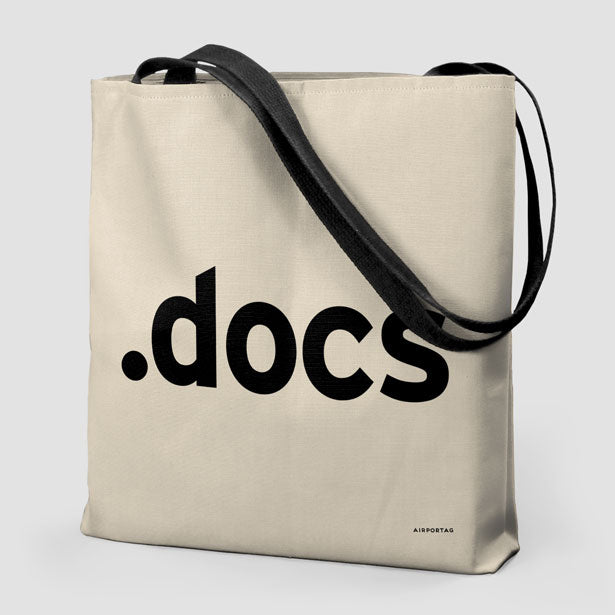 Docs - Tote Bag airportag.myshopify.com