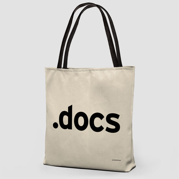 Docs - Tote Bag airportag.myshopify.com