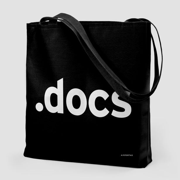 Docs - Tote Bag airportag.myshopify.com