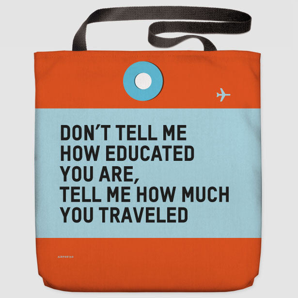 Don't Tell Me - Tote Bag - Airportag