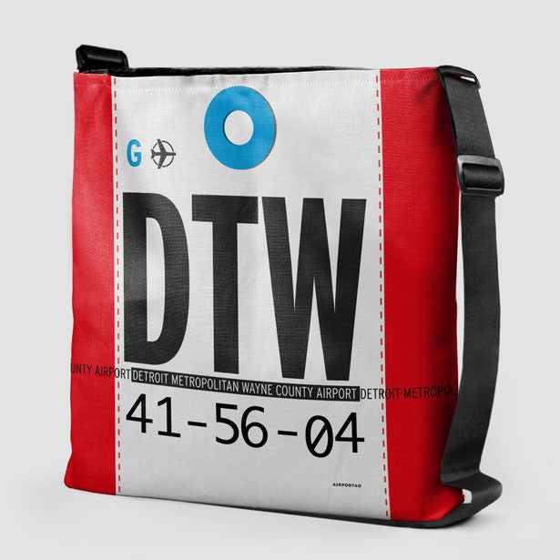 DTW - Tote Bag - Airportag