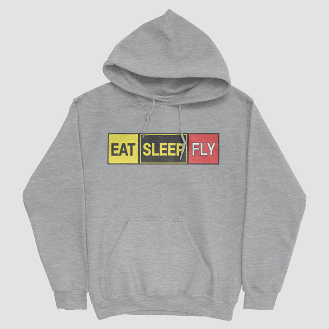 Eat Sleep Fly - Pullover Hoody - Airportag
