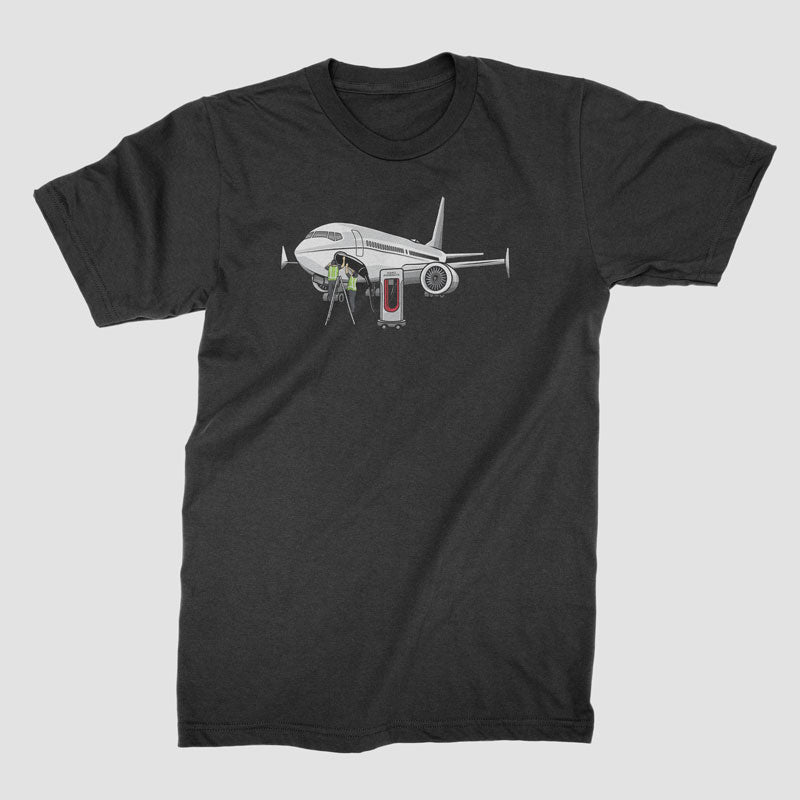 電気飛行機 - Tシャツ