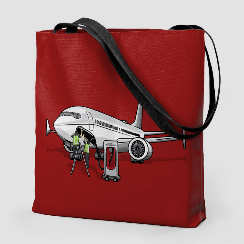 Electric Plane - Tote Bag
