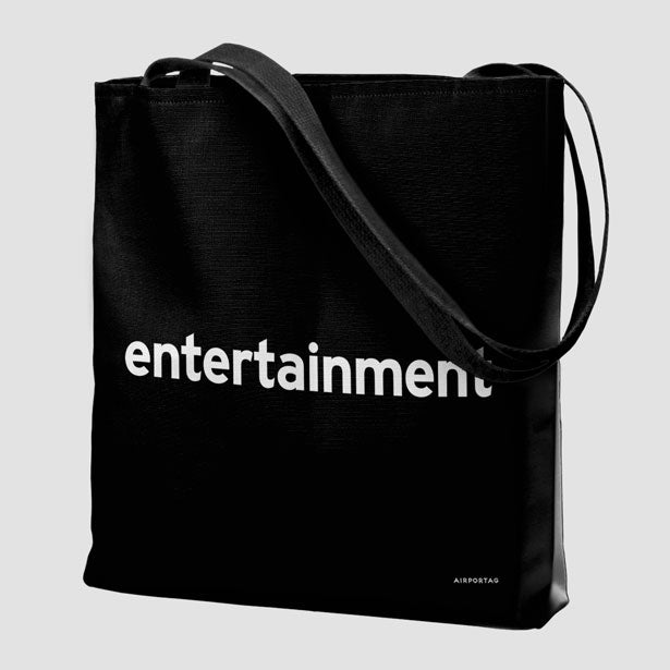 Entertainment - Tote Bag airportag.myshopify.com