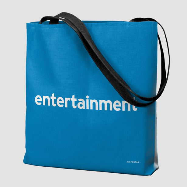 Entertainment - Tote Bag airportag.myshopify.com