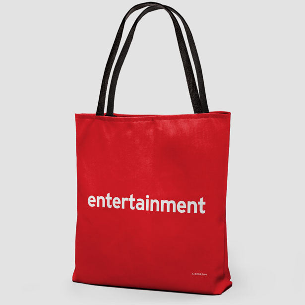 Entertainment - Tote Bag airportag.myshopify.com