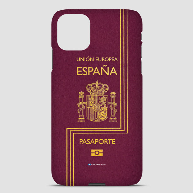 Spain - Passport Phone Case airportag.myshopify.com