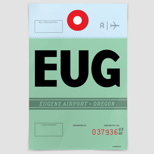 EUG - Poster - Airportag