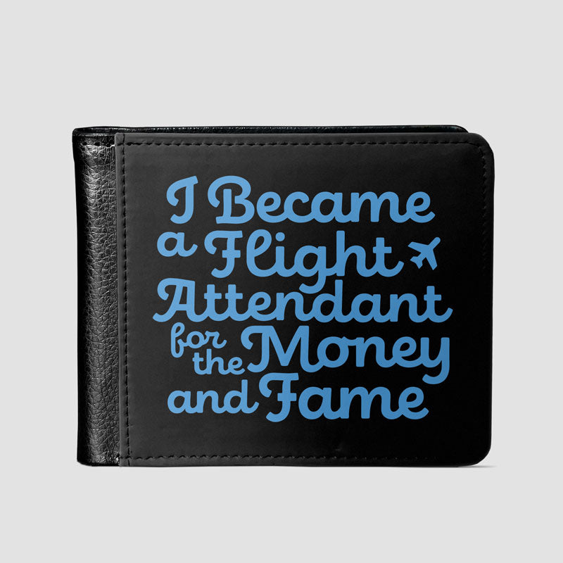 Flight Attendant Fame - Men's Wallet