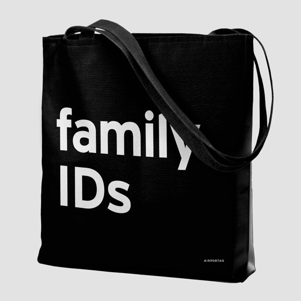 Family IDs - Tote Bag airportag.myshopify.com