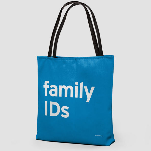 Family IDs - Tote Bag airportag.myshopify.com