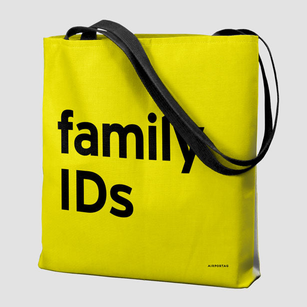 Family IDs - Tote Bag airportag.myshopify.com