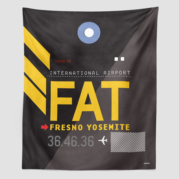 FAT - Wall Tapestry airportag.myshopify.com