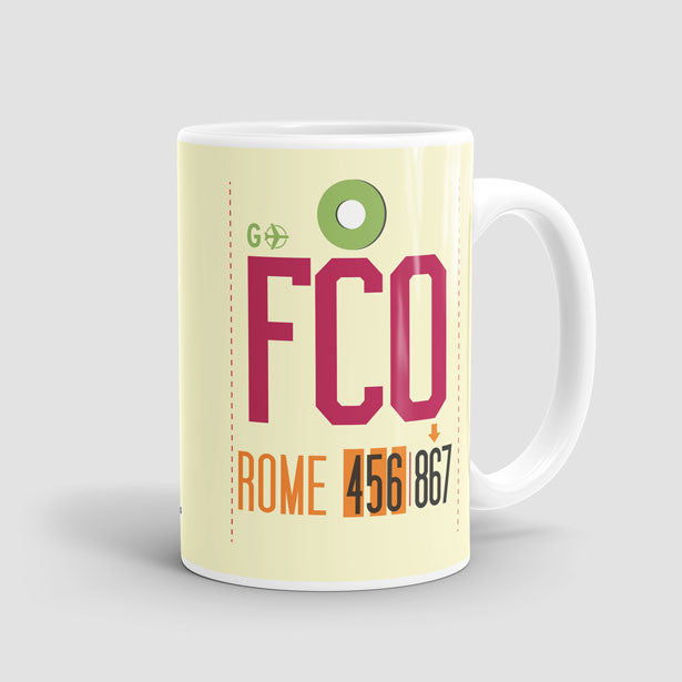 FCO - Mug - Airportag