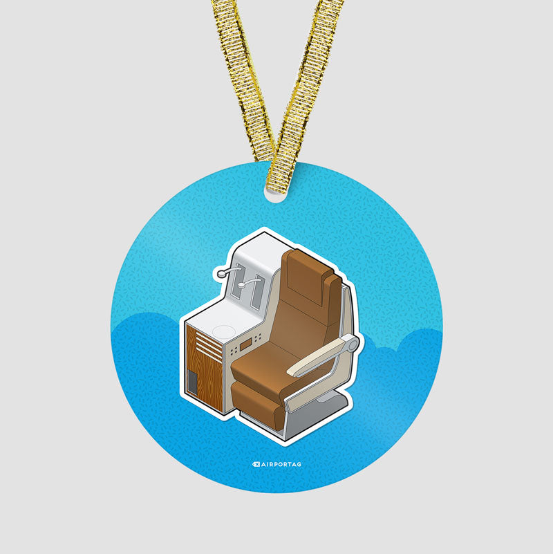 First Class Seat Isometric - Ornament