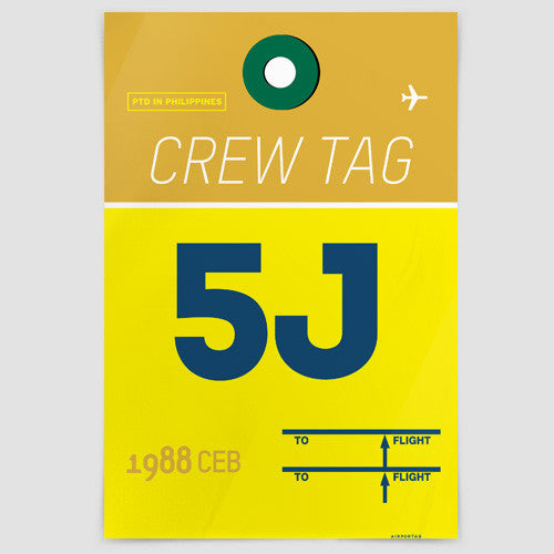 5J - Poster - Airportag