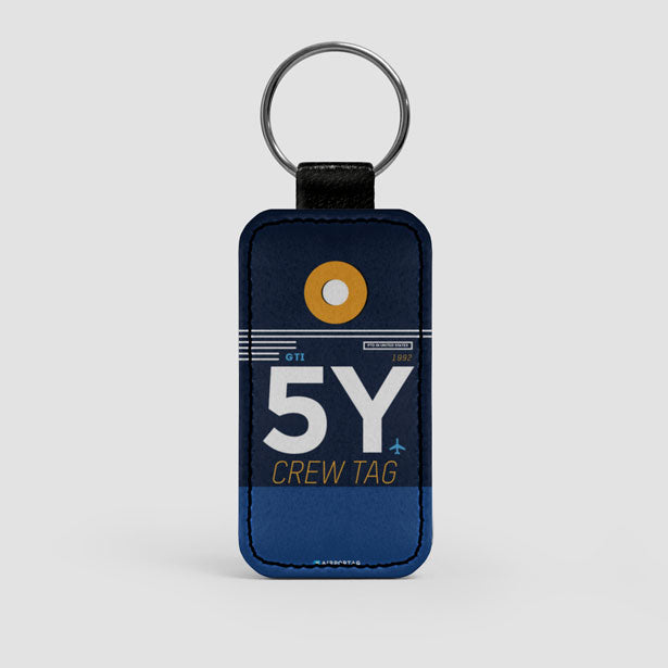 5Y - Leather Keychain airportag.myshopify.com