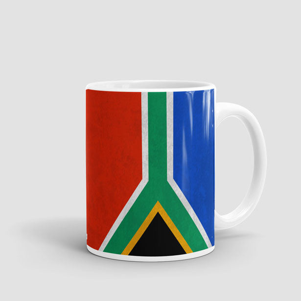South African Flag - Mug - Airportag