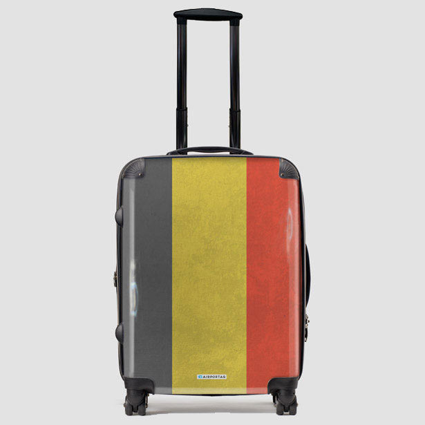 Belgian Flag - Luggage airportag.myshopify.com