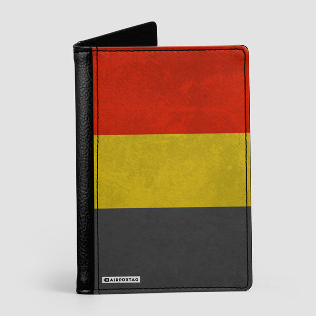 Belgian Flag - Passport Cover - Airportag