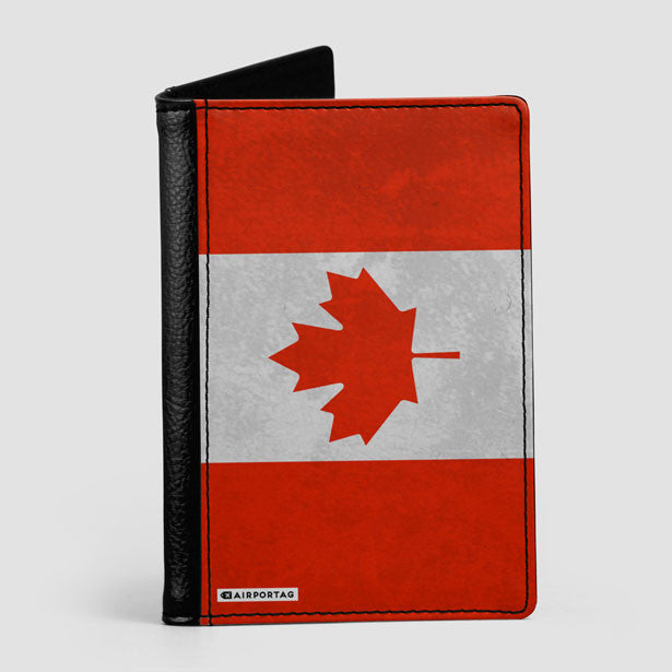 Canadian Flag - Passport Cover - Airportag