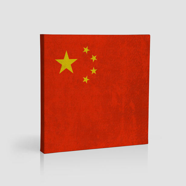 Chinese Flag - Canvas - Airportag