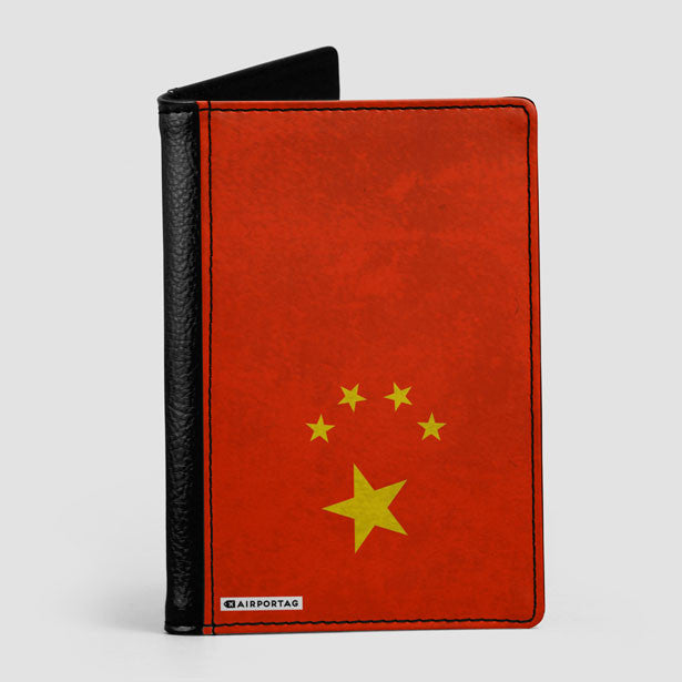 Chinese Flag - Passport Cover - Airportag