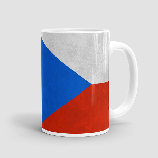 Czech Republic Flag - Mug - Airportag