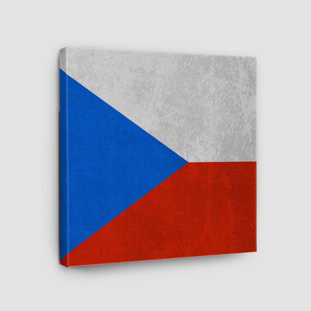 Czech Republic Flag - Canvas - Airportag