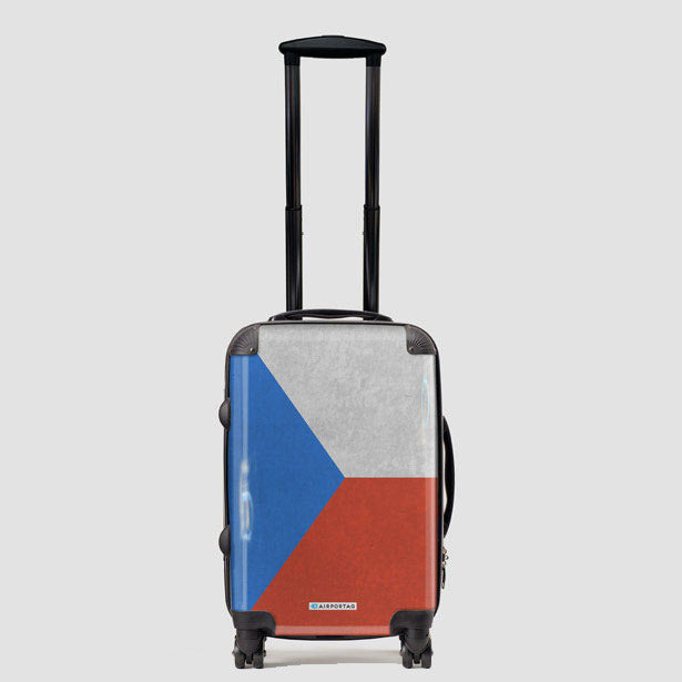 Czech Republic Flag - Luggage airportag.myshopify.com