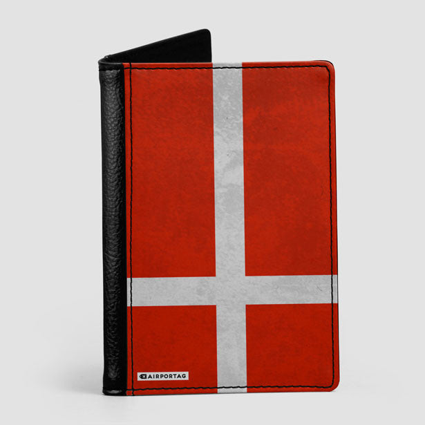 Danish Flag - Passport Cover - Airportag