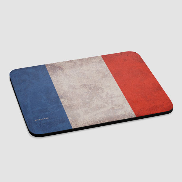 French Flag - Mousepad - Airportag