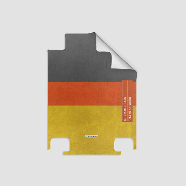 German Flag - Luggage airportag.myshopify.com