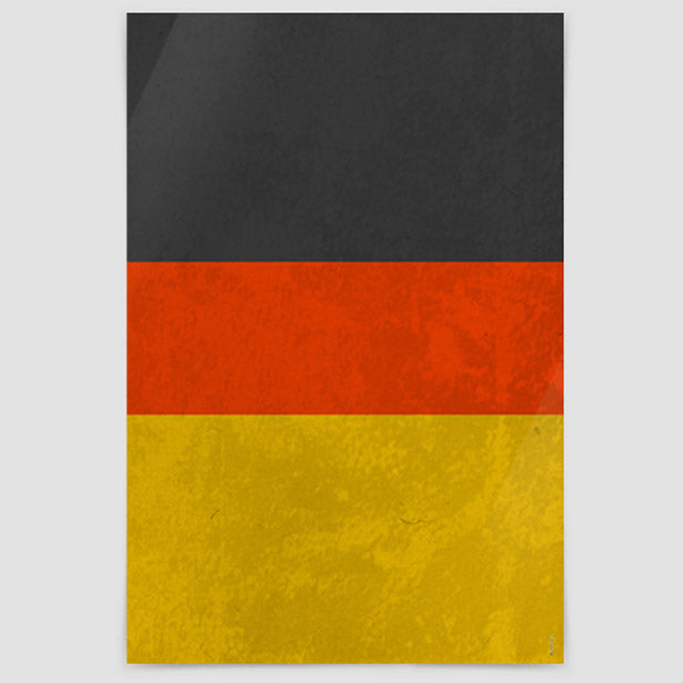 German Flag - Poster airportag.myshopify.com