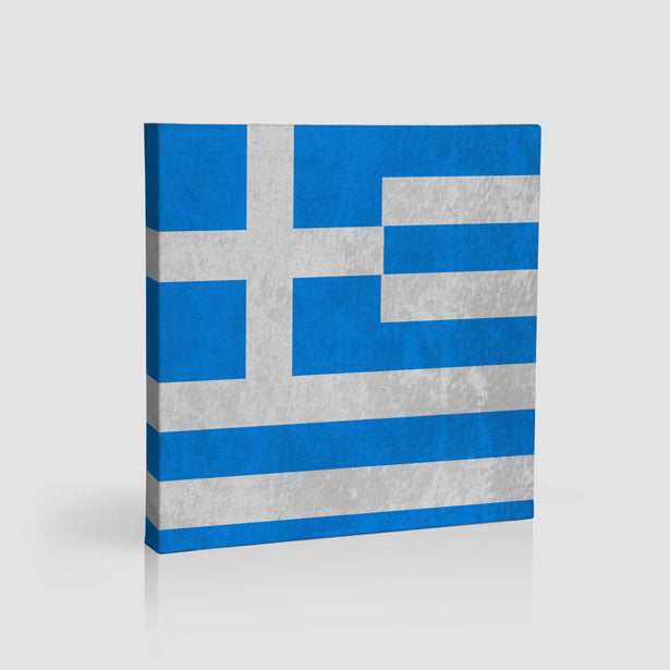 Greek Flag - Canvas - Airportag