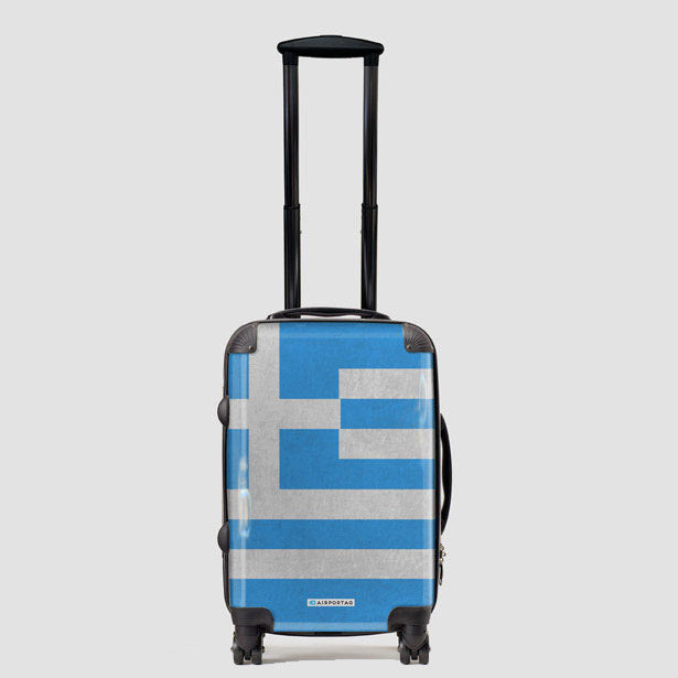 Greek Flag - Luggage airportag.myshopify.com