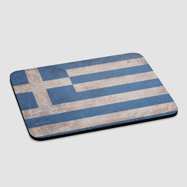 Greek Flag - Mousepad