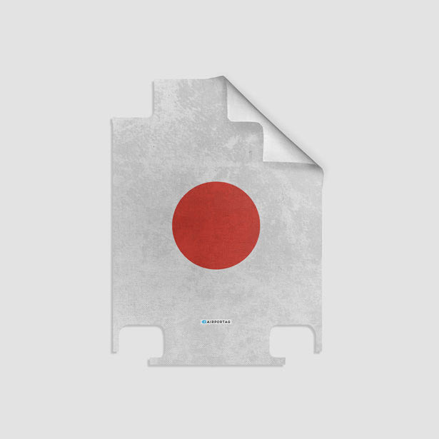 Japanese Flag - Luggage airportag.myshopify.com