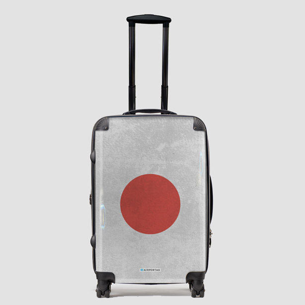 Japanese Flag - Luggage airportag.myshopify.com