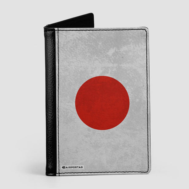 Japanese Flag - Passport Cover - Airportag