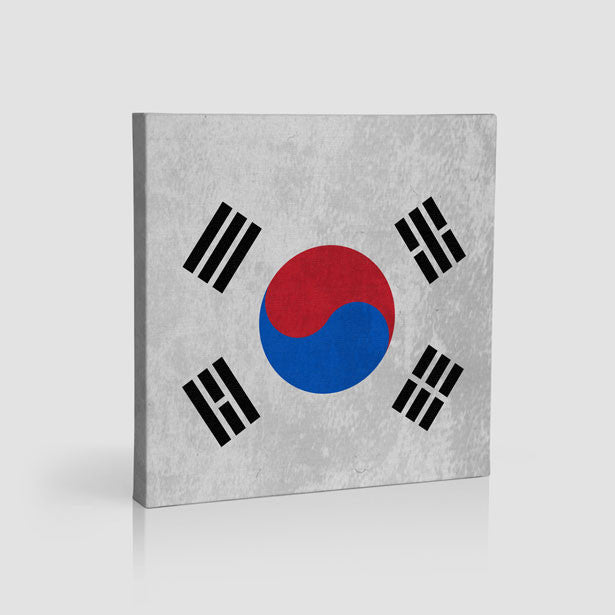 South Korean Flag - Canvas - Airportag