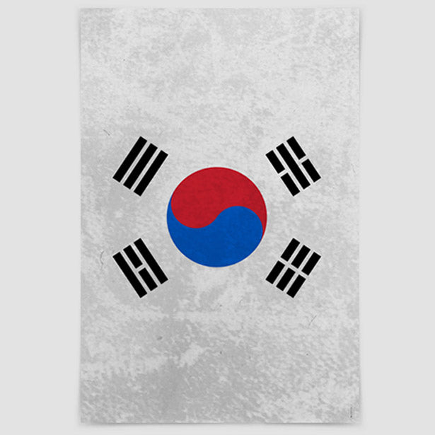 South Korean Flag - Poster airportag.myshopify.com