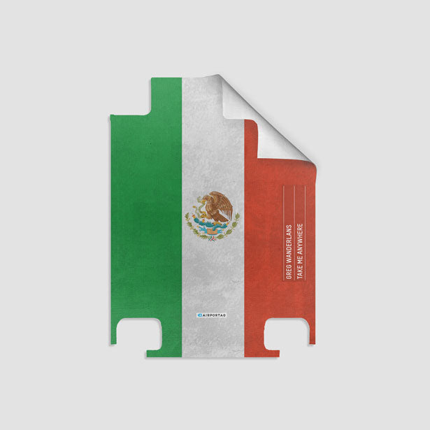 Mexican Flag - Luggage airportag.myshopify.com